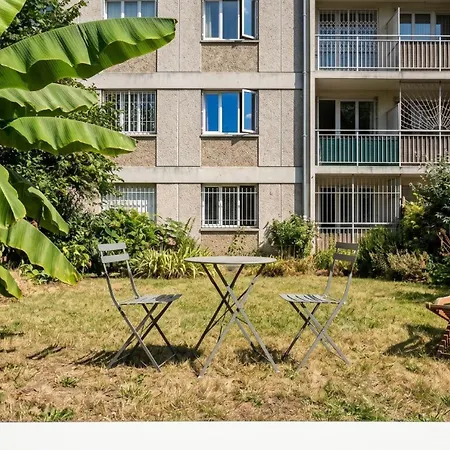 Apartmán Charming Parisian With Garden View Paříž