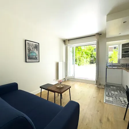 شقة Charming Parisian With Garden View